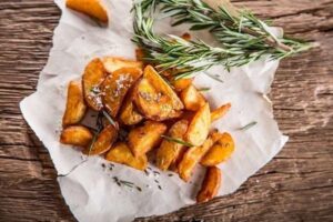 Patatas al Horno con Aceite de Oliva y Hierbas